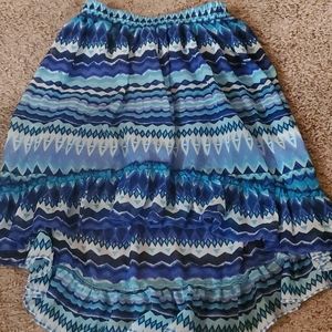 Children's Place hi lo skirt, M, NWT